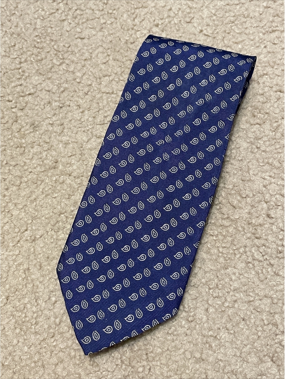 Polo University by Ralph Lauren Blue Neck Tie